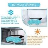 Ankle/Sport Foot Ice Compress Wrap Ankle Hot Cold Gel Bead Ice Pack for Ankle Foot Hand Care Massager Ankle Support Ankle Pad