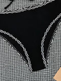 2026 Leopard Bikinis High Waist Swimsuit Women Tie Front Strappy Swimwear Female Beachwear Bathers Bathing Swimming Swim Suit