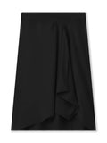 Summer Solid/Stripe/Plaid Midi Skirts for Women Casual Elegant A-Line Skirt for Beach Vacation Streetwear