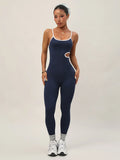 Trendy Bodysuit Sportswear Woman Gym Jumpsuits Sport Pants Seamless Woman Clothing Yoga Clothes Female Fitness Overalls Leggings
