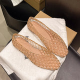 Women Crystal Jelly Shoes Girls Fashion Summer Flats Sandals V-mouth Slip-on Style Soft Sole Girls Daily Walking Driving Flats