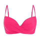 Women's Sexy Bikini Bra Fashion Push Up Underwear Swimsuit Solid Color Cross Tie Bra Pad No Steel Swimsuits Bikini Lenceria