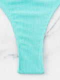 2026 Padded Sexy Swimsuit One Piece Cut Out Tong Swimwear Women Solid Bathing Swimming Swim Suit Female Beachwear Bodysuit