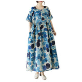 Long Dresses For Women Casual Summer Trendy Boho Style Pleated Cover Up Vestidos Daily Wear High Quality Elegant Maxi Dress