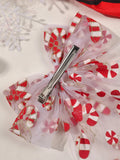 1/2Pcs New Christmas Hair Bows for Women Girls Big Bow Hair Clip Oversized Long Tail Hair Barrette Cute Fashion Hair Accessories