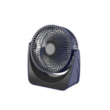 2024 New 360° Adjustable Desktop Fan Air Conditioner USB Portable Fan with 5 Wind Speeds 8 Inch Fan Blade Night Light for Home