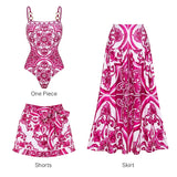 2026 New 2Pcs Ruffle Swimsuit Bandeau Biquini Sexy Bikini Women Swimwear Long Skirt Swimming Suit Female BathingsuitBathing Suit