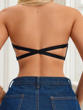 New Multiple combinations of women's underwear black strapless bra sexy lingerie push up bra MR3444