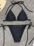 Sexy Neon Extreme Mini Micro String Bikini 2025 Women Swimsuit Female Swimwear Two-Piece Bikini Set Bathing Suit Swim Beach Wear