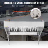VEVOR Stainless Steel Commercial Exhaust Hood Under Cabinet