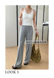 Sports vest U-neck slim fit camisole bottoming T-shirt