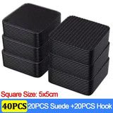 Carpet Fixing Stickers 100/2pcs Double High Adhesive Car Fixed Patches Non-slip Mat Home Floor Foot Mats Non-slip Grip Tapes New