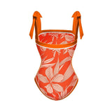 2026 High Quality Double-sided Printed Push Up Women Bikini Set Printed Strappy Bandage Swimwear Brazilian Biquini Bathing Suit