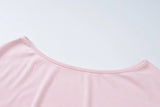 Woman Clothes Diagonal Collar Long Sleeve Package Hip Short Dress Streetwear Black Pink High Waist Tunics Slim Party Dresses