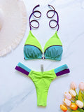 2026 New Sexy Micro Bikini Set Swimsuit Thong Female Bathing Brazilian Women Swimwear Biquini Suit Sexy Up Bikinis