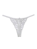 Summer French Lace Bralette Beach Set Sheer Ultra Thin Embroidered Waistcoat Thong See Through Light Support AU S-XL MOYISU BC