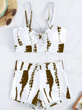 2026 Print High Waist String Two Piece Bikini Women Swimwear Female Swimsuit Bathers Bathing Swimming Suit Beachwear Summer