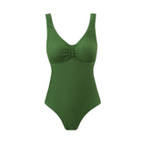 Black One Piece Swimsuit Female 2026 Crinkle Swimwear Women Slim Bathing Suits Summer Beach Wear Sports Monokini Swimming Pool