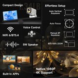 Magcubic HY310 Auto Focus Outdoor Projector 1080P 4K Android11