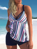 2026 Large Plus Big Size Swimsuit Women Strappy Tankini Printed Swimwear Female Beachwear Bathers Bathing Swimming Swim Suit 5XL