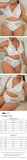 Plus Size Front Closure Lingerie Set, Unpadded Lace Open Back Wireless Full Bust Support Bra