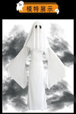 Sexy Ghost Costume for Women, White Gothic Dress, Ghost Cosplay Outfit, Halloween Party Dress, Elegant Scary Boo Lady Costume