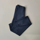High Waist Women's Yoga Fitness Pants Naked Skin Feeling with Pockets Sports Tight Fit Running Trousers Hip Lifting Pants