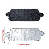 1Pc Car Windshield Protector Anti-falling leaves Sun Shade Dust Frost Freezing Snow Windshield Cover Car Exterior accessories