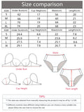 2-piece Sexy Multi-color Lingerie Set For Women's Gathering Push Up Underwear For Women's Flower Underwear Set A2155