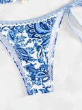 2026 Halter String Triangle Two Piece Bikini Women Swimwear Female Swimsuit Bathers Bathing Swimming Suit Beachwear Summer