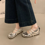Women's Retro Elegant Shallow Mouth Casual Wedge Heel Mary Jane Shoes  Autumn New Fashion Versatile Comfortable Single Shoes