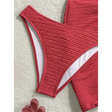 3PCS With Sarong Metal Star Halter Bikini Female Swimsuit Women Swimwear Three-Pieces Bikini Set Bather Bathing Suit Swim V7042