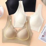 Push Up Bras For Women Seamless Underwear Breathable No Steel Ring Support Fitness Underwear With Pads Sexy Lingerie M-XXL