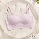 French Style Seamless Bra Wireless Comfort Support Drooping Breasts Shaping Underwear No Underwire Everyday Bra S-XL 32-38 AB