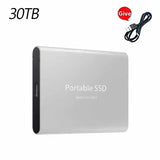 External Hard Drive High Speed Hard Disk 256TB USB3.1 Portable 128TB for Pc/Laptop/Mac/Phone Solid State Disk
