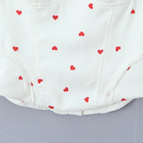 New Elegant Style Sexy Sweet Hot Girl Heart Print Slim Fit Strap Camisole Lace Trimmed Back Zipper Sleeveless Vest Charming GT1L