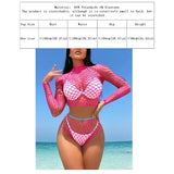 1 Set Women Long Sleeve See-Through Fishnet Cover Up Hollow Out Tassel Bodycon Beachwear Dress