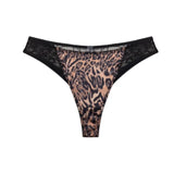 Sexy leopard print lace underwear for women, thin, small breasts, push-up, large bra, anti-sagging bra, new style