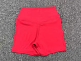 Yoga Shorts Gym Sports Shorts Women High Waist Workout Fitness Short Leggings Running Cycling Tight Soft Sportswear