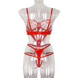 Toucheart Underwear Sets Sexy Lingerie Sets Woman Sexiest Bra Set Full Network Lingerie for Sex Transparent Clothing Bra Corset