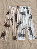 2 Pcs Leopard Women's Prints Loose Fit Pants with Elastic Waist Comfortable Lounge and Casual Wear for Ladies