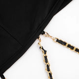 FDYOUI Women 2026 Summer Sleeveless Hollow Out Slim Mini Dress Sexy Package Hip Short Party Night Club Dresses Black Streetwear
