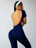 Trendy Bodysuit Sportswear Woman Gym Jumpsuits Sport Pants Seamless Woman Clothing Yoga Clothes Female Fitness Overalls Leggings
