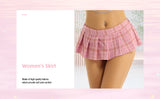 Sexy Plaid Pleated Mini Skirt Cosplay Outfit for Women Bodycon Clubwear Japanese Style Cute Ultra Short Lingerie Costume