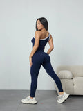 Trendy Bodysuit Sportswear Woman Gym Jumpsuits Sport Pants Seamless Woman Clothing Yoga Clothes Female Fitness Overalls Leggings