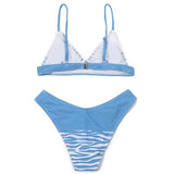 ZTVitality Print Patchwork Women Swimsuit Sexy Bikini 2022 New Arrival Straps Padded Bra Summer Beach Swimwear Brazilian Biquini