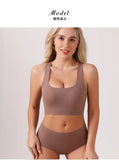 Women's Underwear Sexy Seamless Bra and Panty Set Wire Free Brassieres Female Womens Lingerie Underwear & Sleepwears