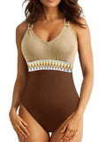 2026 Sexy High Cut Swimsuit One Piece Solid Swimwear Women Bathers Bathing Swimming Swim Suit Female Beachwear
