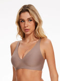Personalized Custom-Made Leopard Print Bra with 4-Row Hook