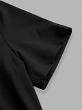 Solid Basic Short Sleeve Bodysuit for Women Summer Round Neck Bodycon Romper Bodysuit Blouse Streetwear